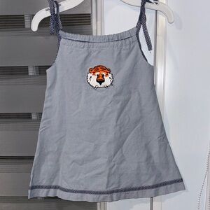 Kids Casual Dress with Tiger Patch